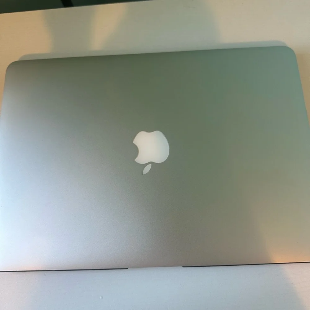 Apple Silver MacBook Laptop with Sleek Design